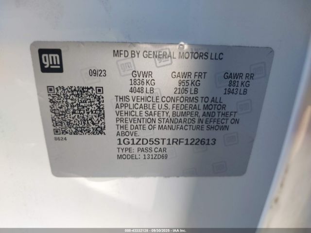 2024 CHEVROLET MALIBU 1G1ZD5ST1RF122613 Photo 8