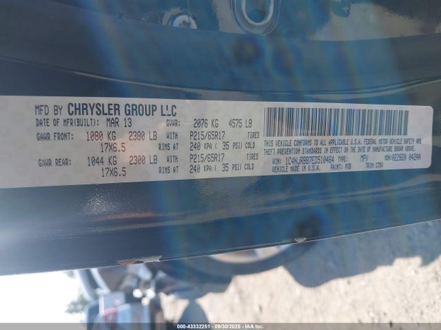 Jeep Patriot 2014 1C4NJRBB7ED510464 Image 9