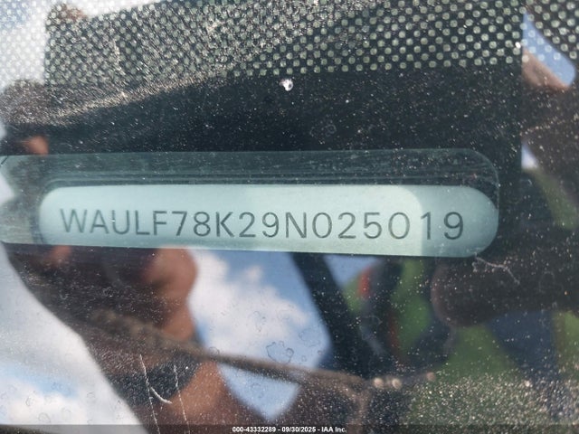 2009 AUDI A4 WAULF78K29N025019 Photo 8