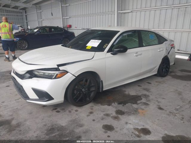 2022 HONDA CIVIC 2HGFE2F58NH595324 Photo 1