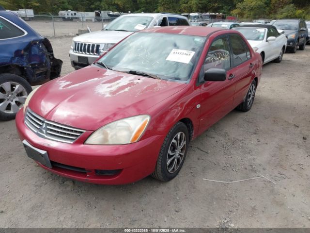 2006 MITSUBISHI LANCER JA3AJ26E96U037449 Photo 1