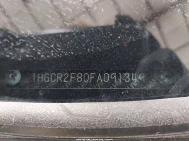 Honda k24w1 2015 1HGCR2F80FA091349 Image 9
