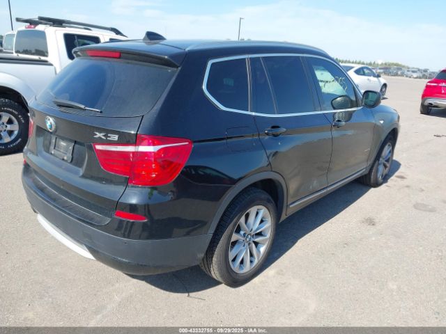 2012 BMW X3 5UXWX5C58CL718214 Photo 3