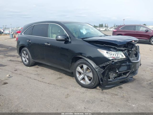 2014 ACURA MDX 5FRYD3H22EB014701 Photo 0