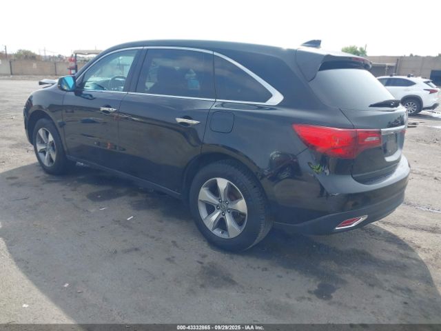 2014 ACURA MDX 5FRYD3H22EB014701 Photo 2
