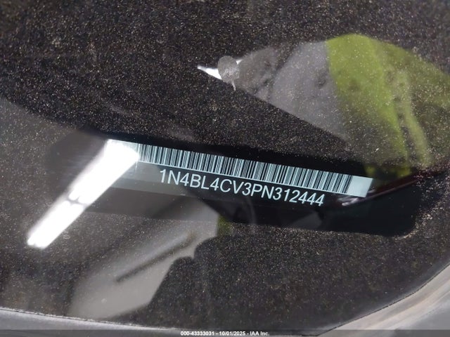 1N4BL4CV3PN312444 Nissan Altima Sr Fwd