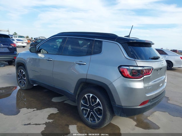 2022 Jeep Compass Limited 4x4 მანქანა იყიდება აუქციონზე, vin: 3C4NJDCB1NT210348, აუქციონის ნომერი: 43333038