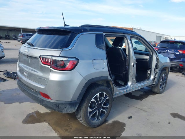 2022 Jeep Compass Limited 4x4 მანქანა იყიდება აუქციონზე, vin: 3C4NJDCB1NT210348, აუქციონის ნომერი: 43333038