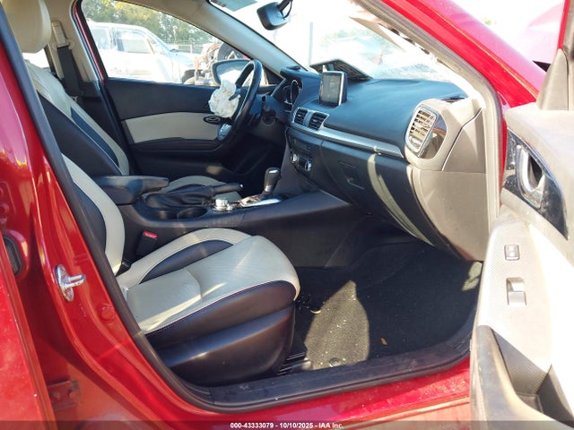 Aukcja sprzedaży 2016 Mazda Mazda3 S Grand Touring, vin: JM1BM1N32G1312072, numer aukcji: 43333079
