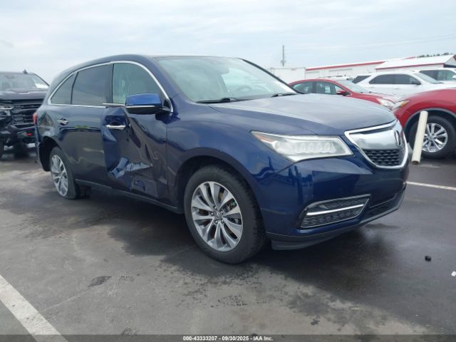 2014 ACURA MDX 5FRYD3H41EB005649 Photo 0