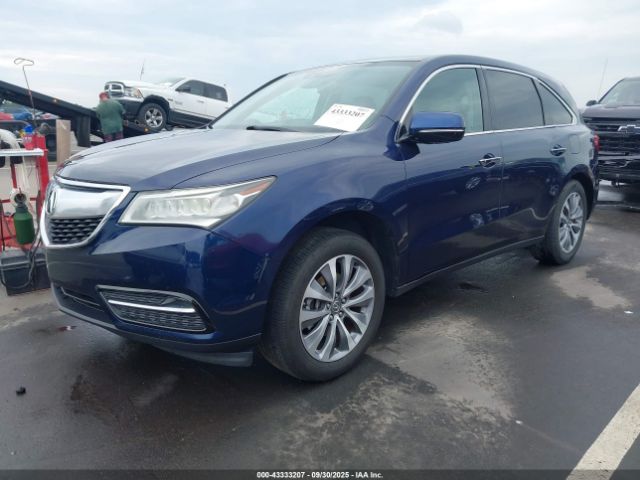 2014 ACURA MDX 5FRYD3H41EB005649 Photo 1