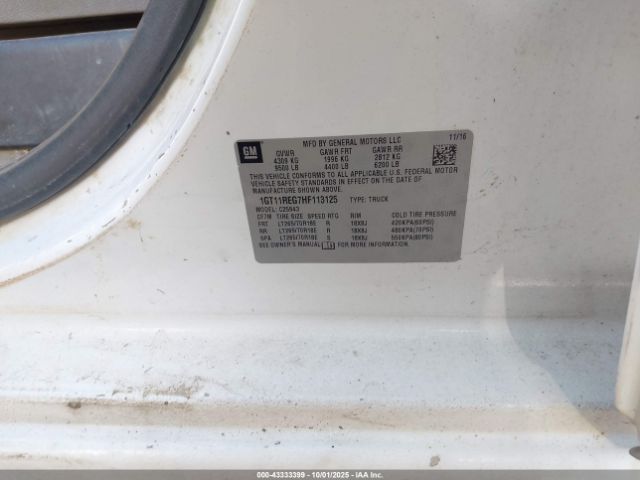 2017 GMC SIERRA 2500HD 1GT11REG7HF113125 Photo 8