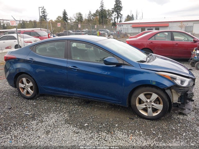 KMHDH4AE8EU182330 Hyundai ELANTRA SE