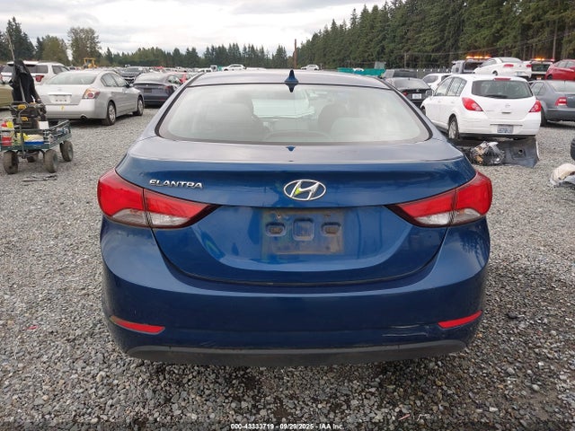 KMHDH4AE8EU182330 Hyundai ELANTRA SE