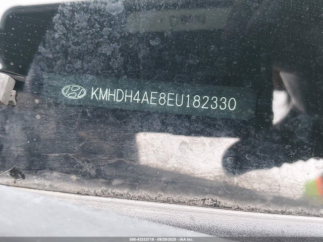 KMHDH4AE8EU182330 Hyundai ELANTRA SE