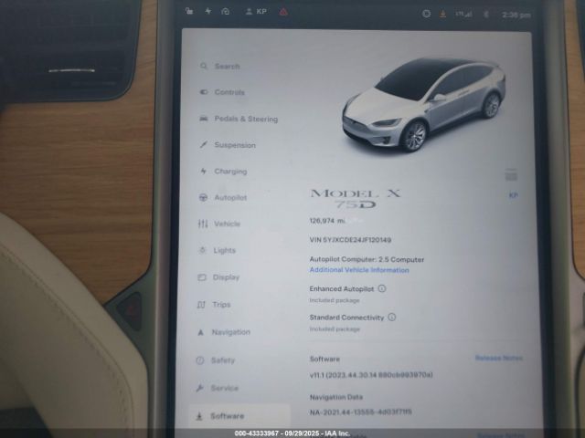 2018 TESLA MODEL X 5YJXCDE24JF120149 Photo 6