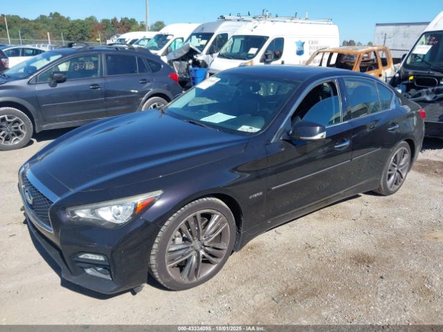 2015 INFINITI Q50 HYBRID JN1AV7AR4FM850455 Photo 1