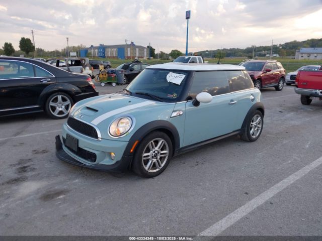 2012 MINI COOPER S WMWSV3C55CTY26085 Photo 1