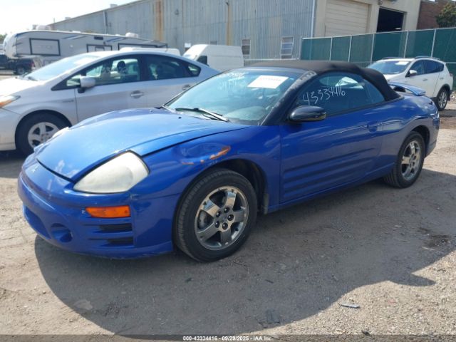 2005 MITSUBISHI ECLIPSE SPYDER 4A3AE45G25E044916 Photo 1