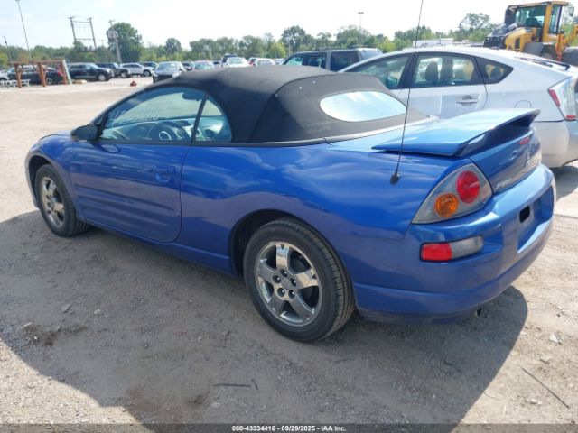 2005 MITSUBISHI ECLIPSE SPYDER 4A3AE45G25E044916 Photo 2
