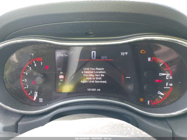43334725 :رقم المزاد ، 1C4RDJFG0GC449614 vin ، 2016 Dodge Durango Special Service مزاد بيع