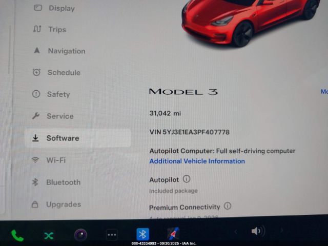 2023 TESLA MODEL 3 5YJ3E1EA3PF407778 Photo 6