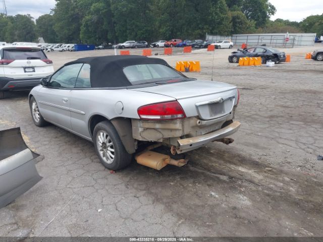 2001 CHRYSLER SEBRING 1C3EL55UX1N500410 Photo 2
