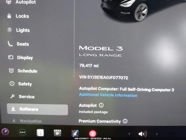 2018 TESLA MODEL 3 5YJ3E1EA0JF077072 Photo 6