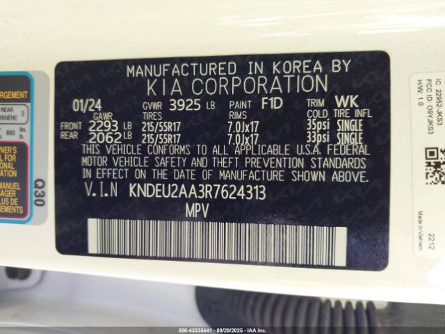 2024 KIA SELTOS KNDEU2AA3R7624313 Photo 8