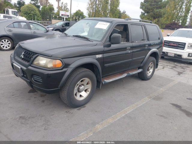 2002 MITSUBISHI MONTERO SPORT JA4LS21H12J038402 Photo 1