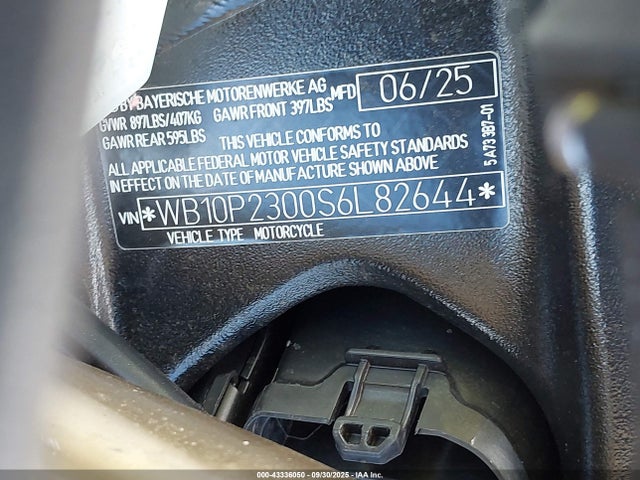 WB10P2300S6L82644 BMW S 1000 Rr