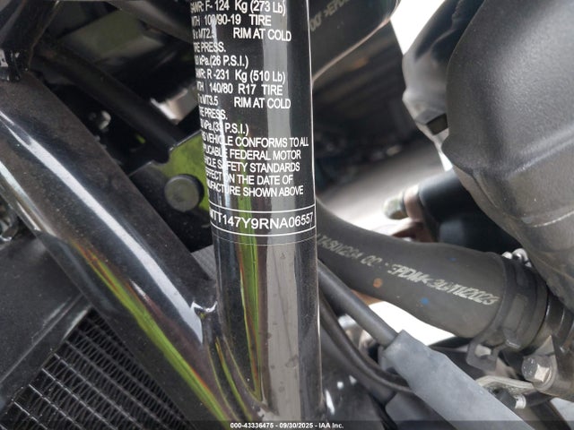 SMTT147Y9RNA06557 Triumph Motorcycle 2024