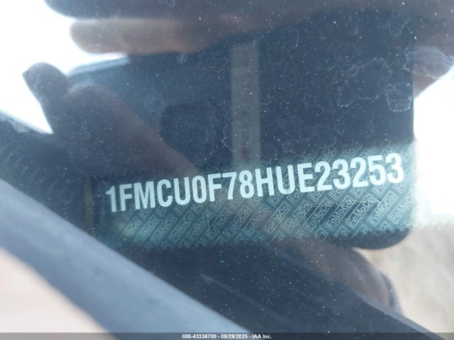 Ford 2.5l i-vct 2017 1FMCU0F78HUE23253 Image 9