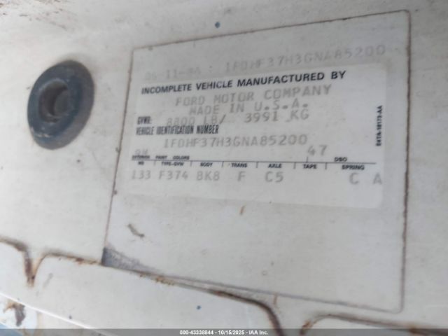 1986 FORD F350 1FDHF37H3GNA85200 Photo 8