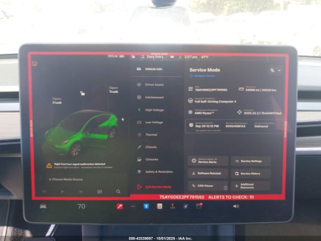 2023 TESLA MODEL Y 7SAYGDEE2PF791592 Photo 6