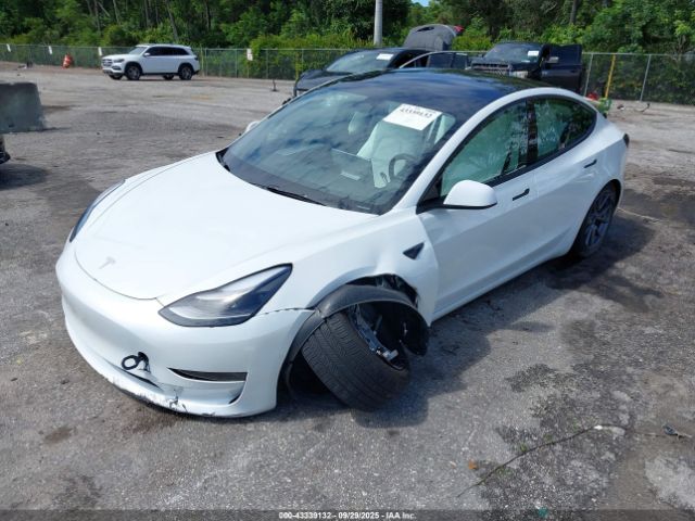 2022 TESLA MODEL 3 5YJ3E1EA1NF348954 Photo 1