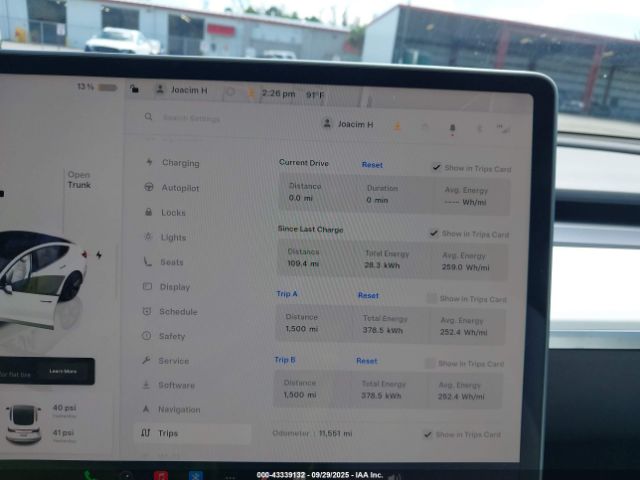 2022 TESLA MODEL 3 5YJ3E1EA1NF348954 Photo 6