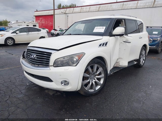 2012 Infiniti Qx56 მანქანა იყიდება აუქციონზე, vin: JN8AZ2NE9C9020780, აუქციონის ნომერი: 43339138