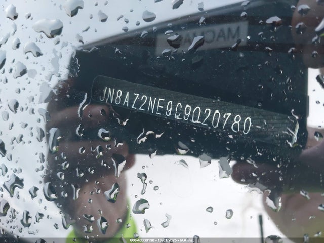 2012 Infiniti Qx56 მანქანა იყიდება აუქციონზე, vin: JN8AZ2NE9C9020780, აუქციონის ნომერი: 43339138