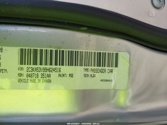 2009 CHRYSLER 300 2C3KA53V99H624516 Photo 8