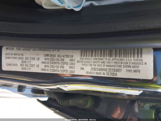 2014 FIAT 500L ZFBCFABHXEZ026907 Photo 8