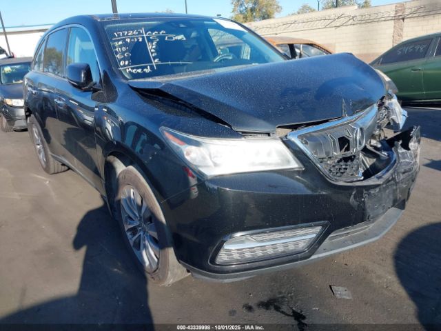 2016 ACURA MDX 5FRYD3H45GB011876 Photo 0