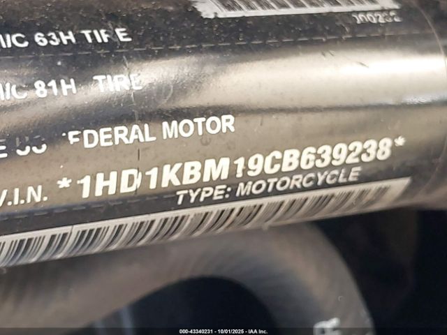 2012 HARLEY-DAVIDSON FLHX 1HD1KBM19CB639238 Photo 9