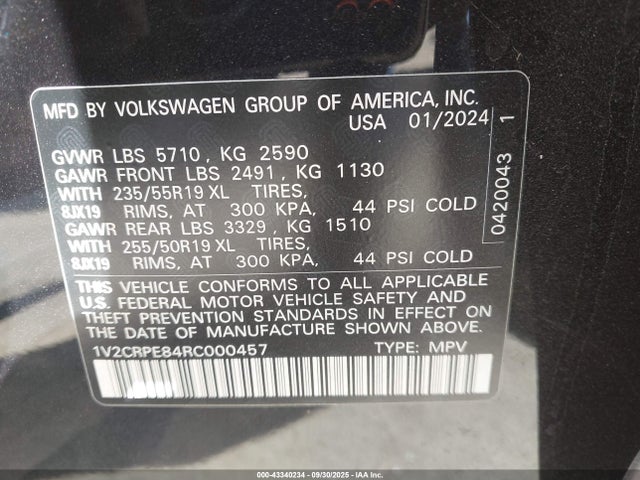 2024 VOLKSWAGEN ID.4 1V2CRPE84RC000457 Photo 8