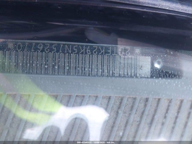 43340333 :رقم المزاد ، 2GTFK29K5N1526110 vin ، 1992 Gmc Sierra K2500 مزاد بيع
