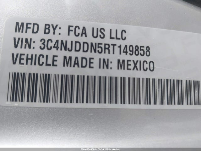 Jeep Compass 2024 3C4NJDDN5RT149858 Image 9
