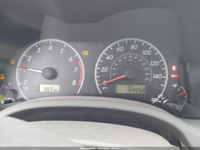 43340949 :رقم المزاد ، 2T1BU40E59C111548 vin ، 2009 Toyota Corolla مزاد بيع