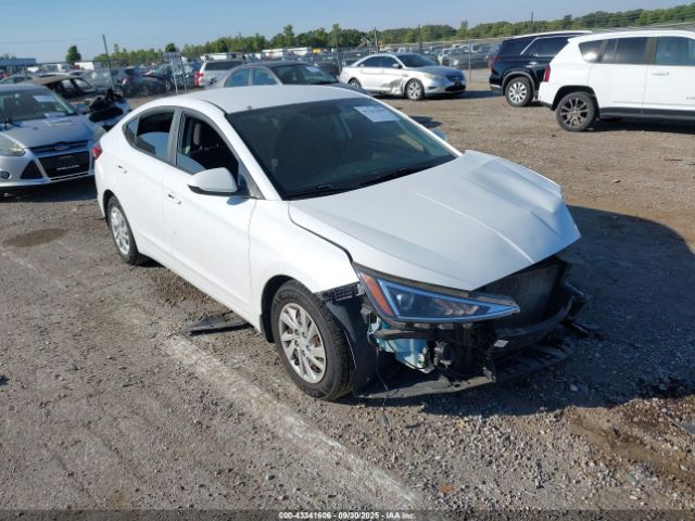2019 HYUNDAI ELANTRA 5NPD74LFXKH449437
