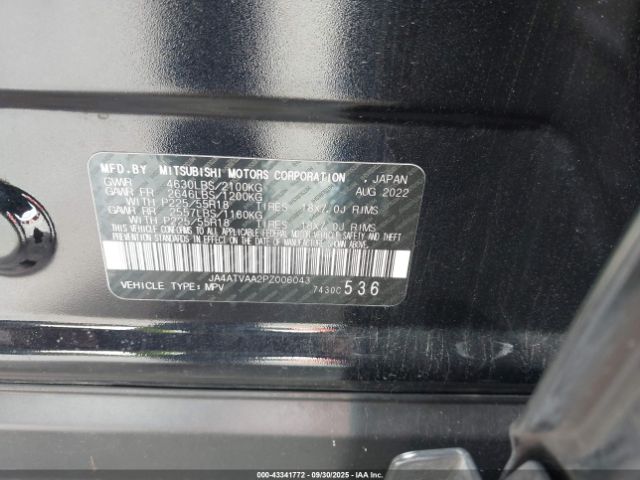 2023 MITSUBISHI ECLIPSE CROSS JA4ATVAA2PZ006043 Photo 8