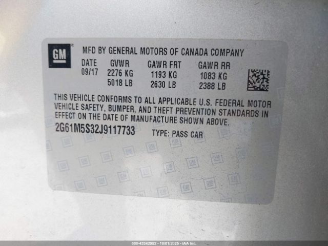 2018 CADILLAC XTS 2G61M5S32J9117733 Photo 8